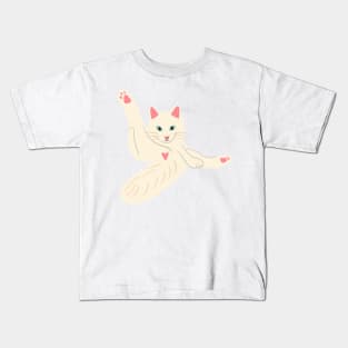 Yoga Cat Kids T-Shirt